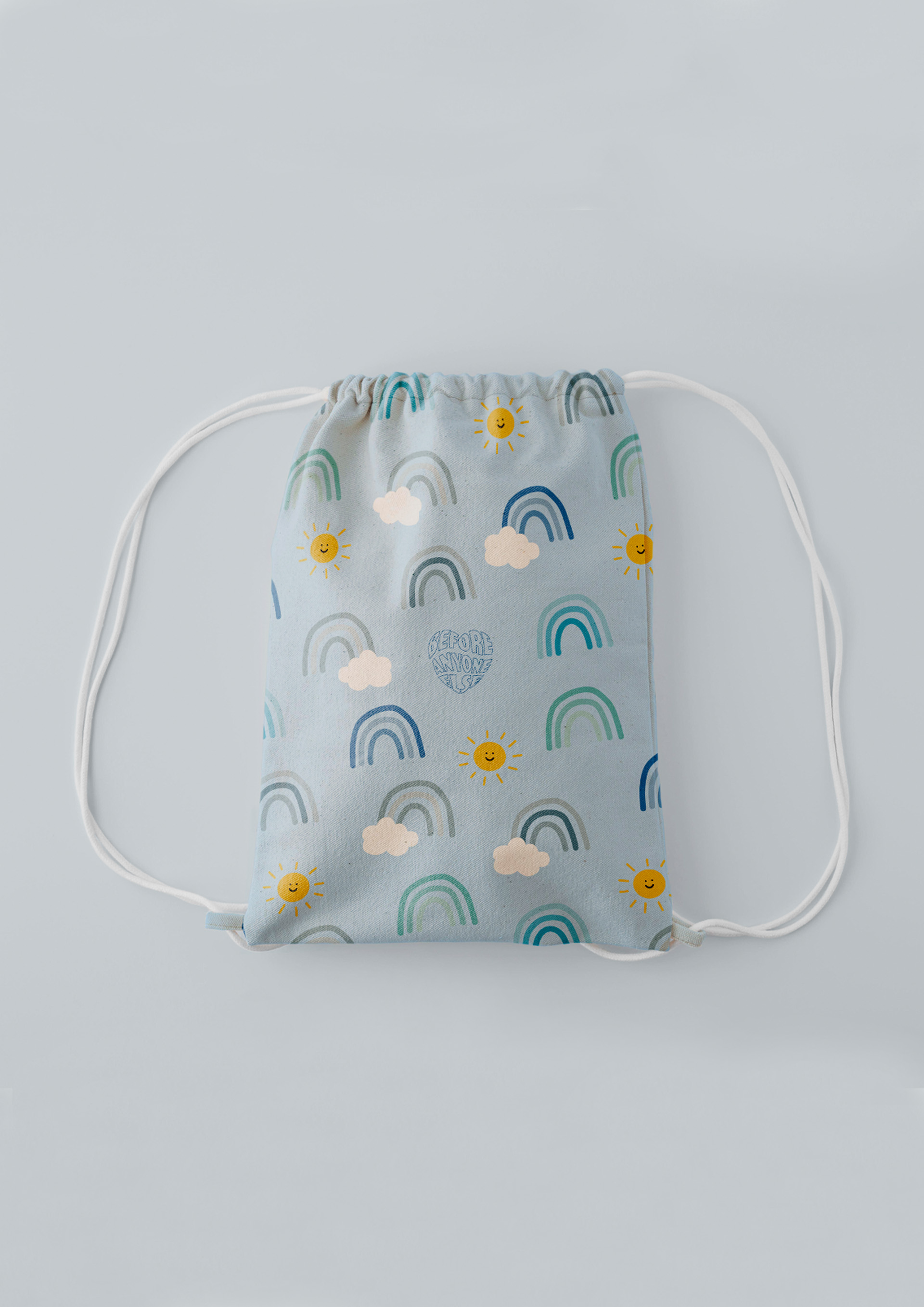 Zainetto Arcobaleno "Wear the Love" - Blu