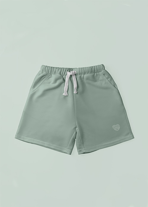 Shorts "Wear the Love" - Verde Mineral